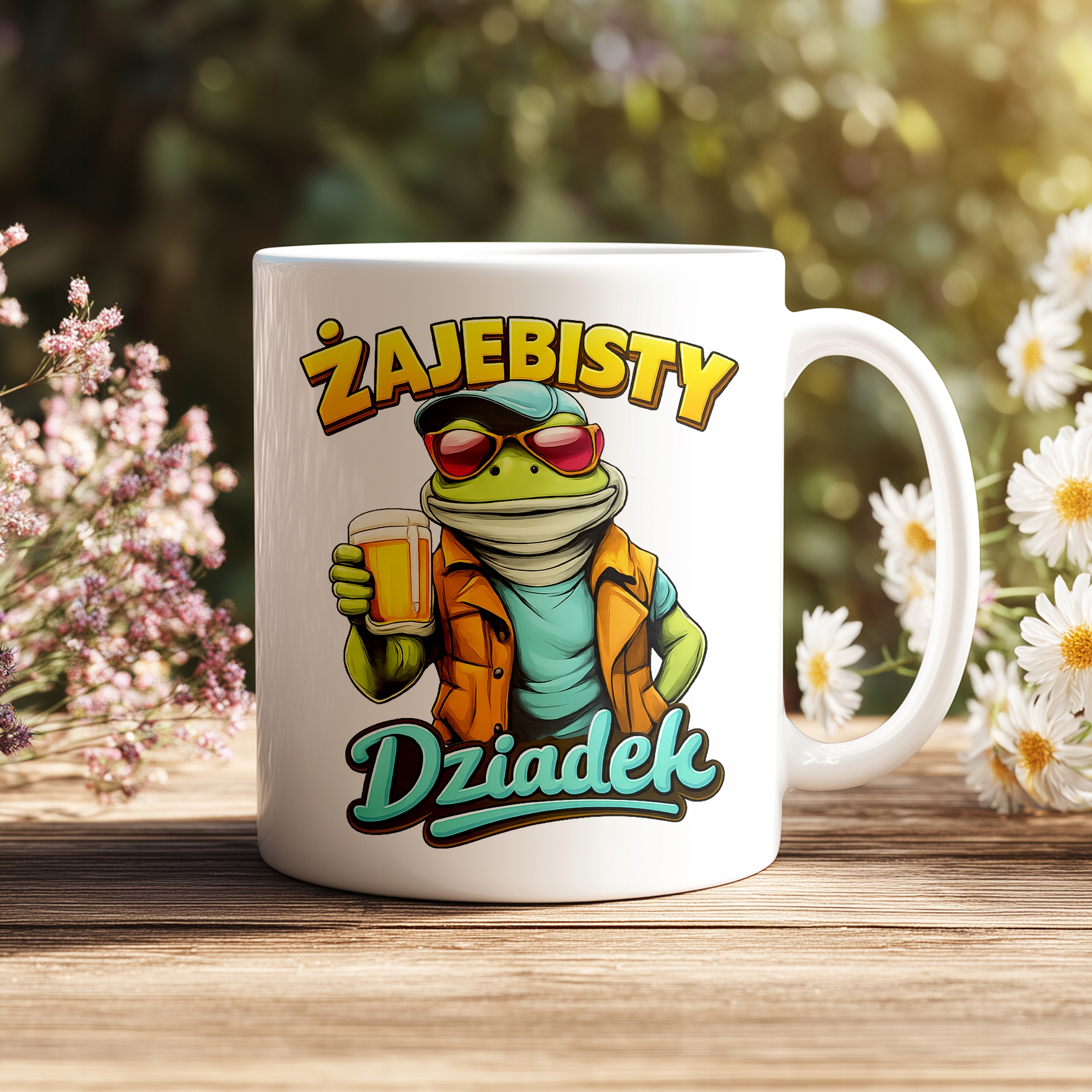 KUBEK DLA DZIADKA ŻAJEBISTY DZIADEK PREZENT NA DZIEŃ BABCI I DZIADKA - obrazek 3