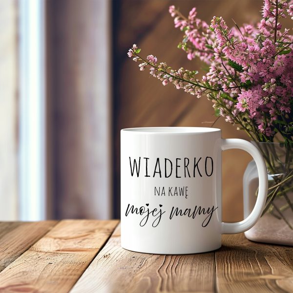 KUBEK DLA MAMY WIADERKO NA KAWĘ PREZENT NA DZIEŃ MAMY