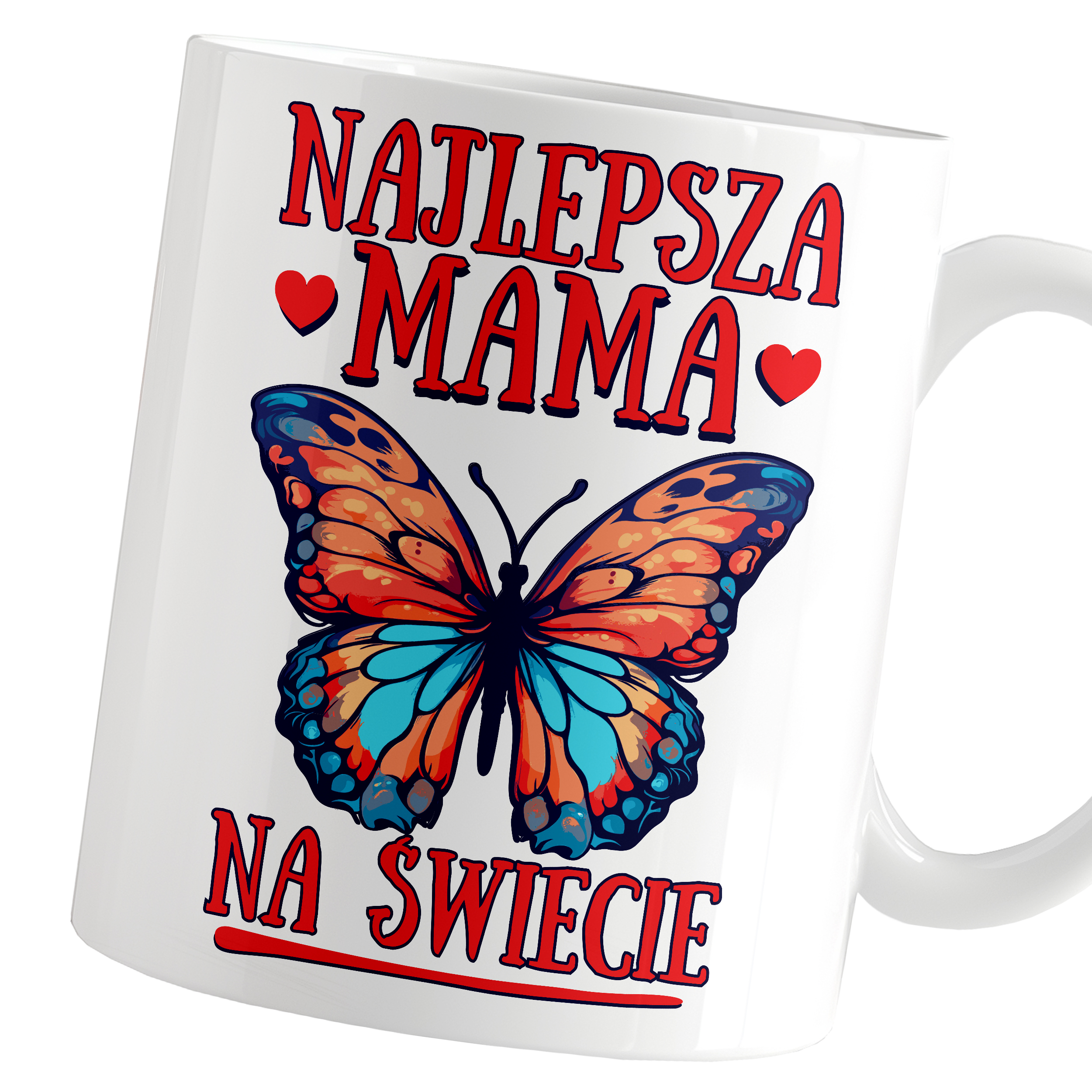 KUBEK DLA MAMY NAJLEPSZA MAMA NA ŚWIECIE PREZENT NA DZIEŃ MAMY
