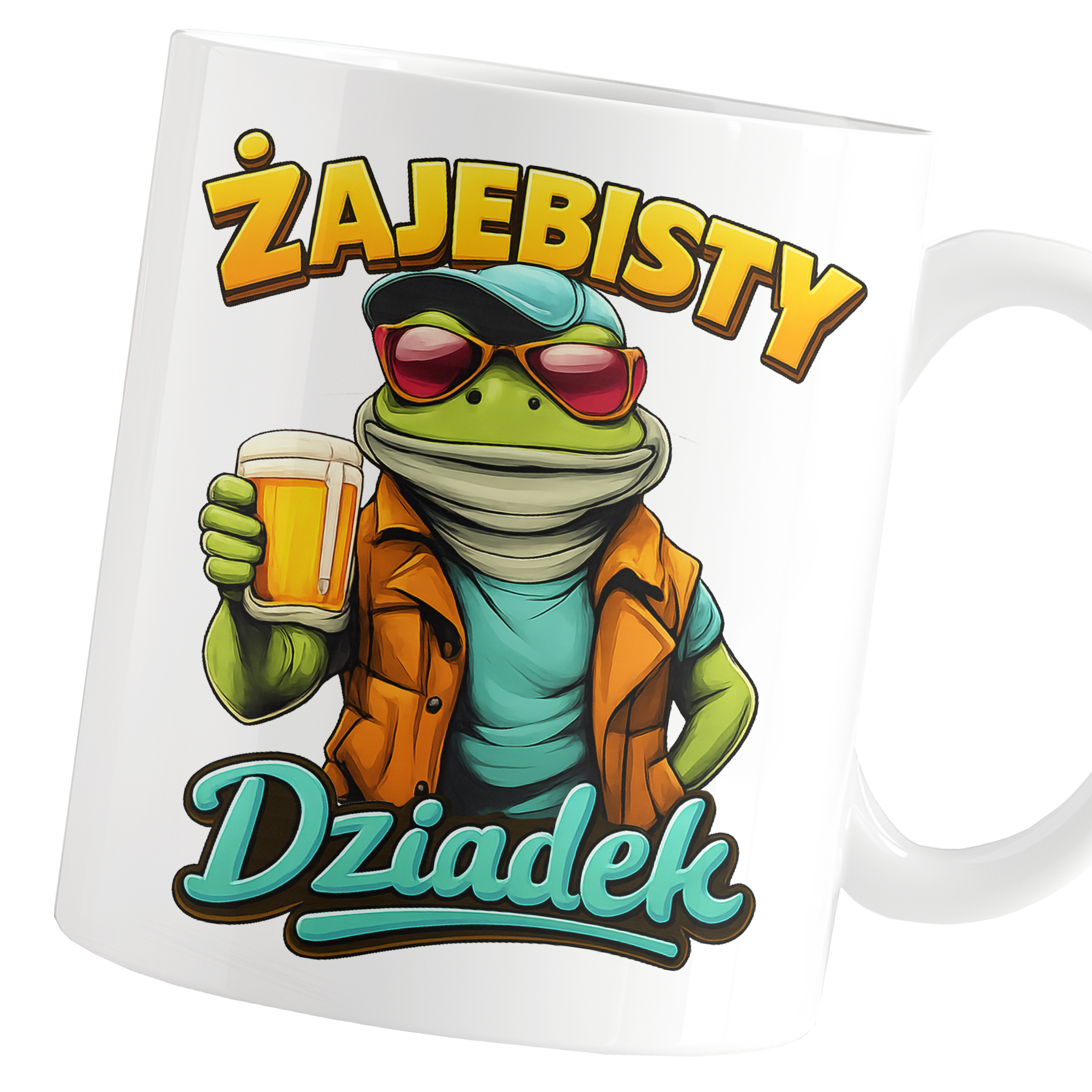KUBEK DLA DZIADKA ŻAJEBISTY DZIADEK PREZENT NA DZIEŃ BABCI I DZIADKA