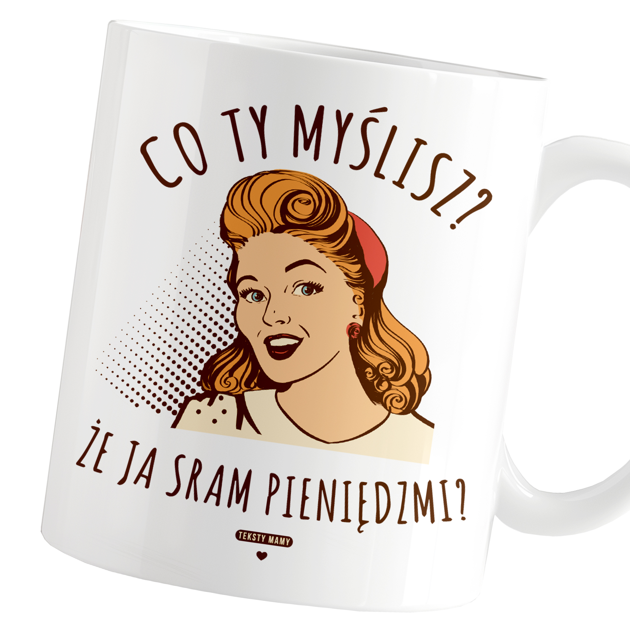 KUBEK TEKSTY MAMY CO TY MYŚLISZ PREZENT NA DZIEŃ MAMY