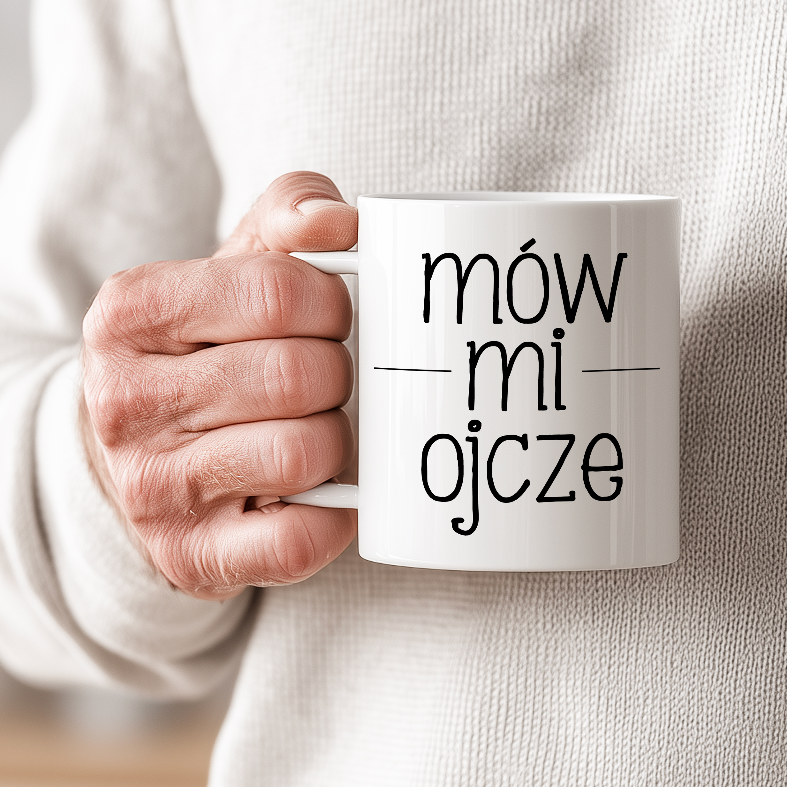 KUBEK MÓW MI OJCZE DZIEŃ TATY PREZENT - obrazek 2