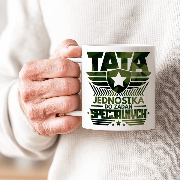 KUBEK TATA JEDNOSTKA DO ZADAŃ SPECJALNYCH DZIEŃ TATY PREZENT