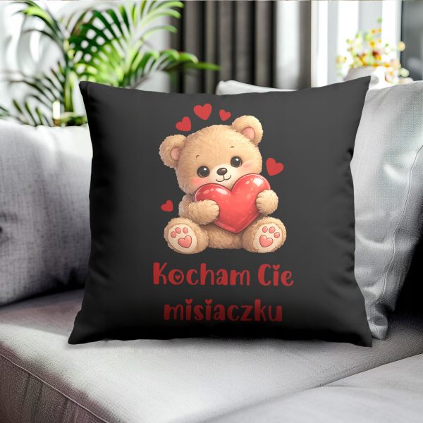 PODUSZKA KOCHAM CIĘ MISIACZKU SŁODKI PREZENT NA WALENTYNKI