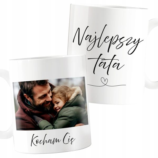 PREZENT DLA TATY ZE ZDJĘCIEM PERSONALIZOWANY NAJLEPSZY TATA