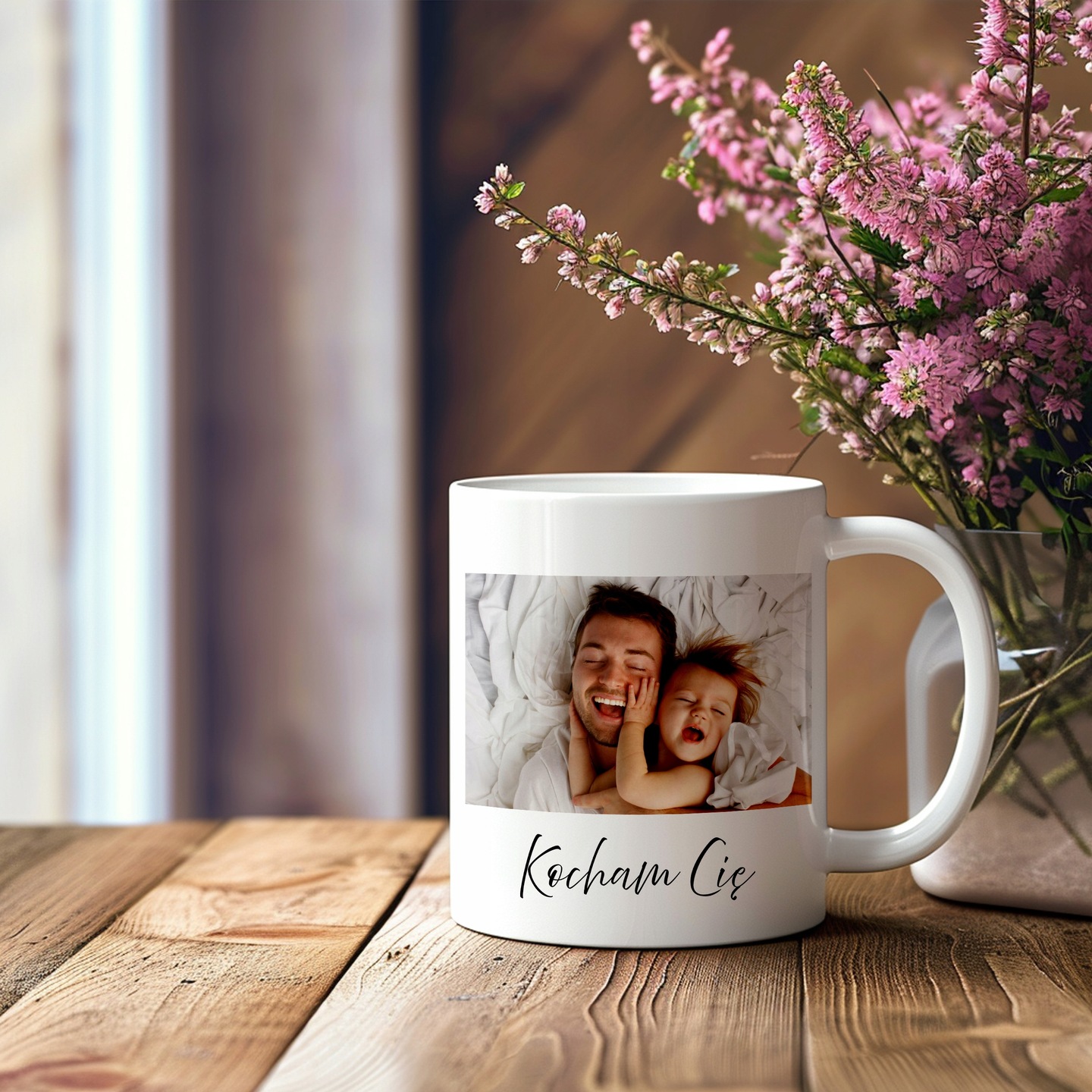 PREZENT DLA TATY ZE ZDJĘCIEM PERSONALIZOWANY NAJLEPSZY TATA - obrazek 2