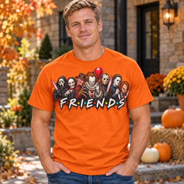 Wizualizacja koszulki Halloween 6 — produkt w użyciu