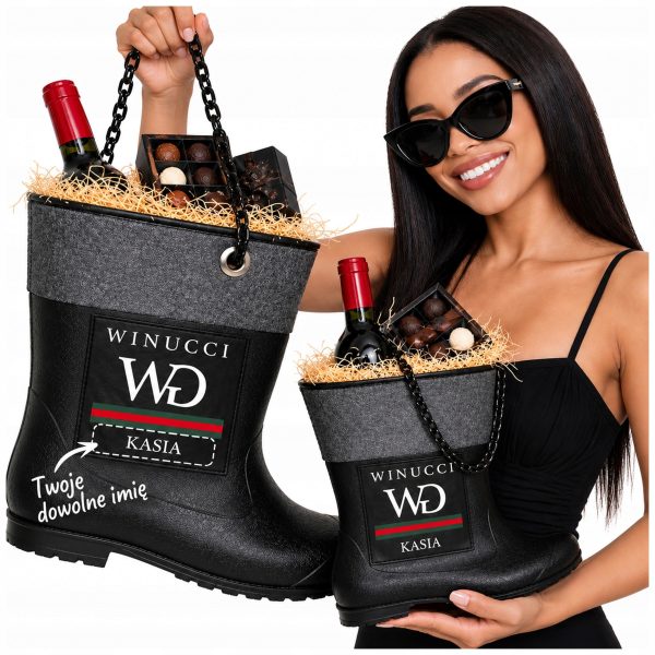 Gumofilc na wino Winucci z imieniem